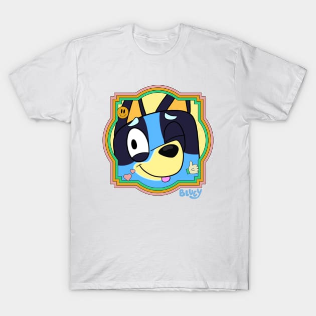 funny bluey T-Shirt by derrickcrack